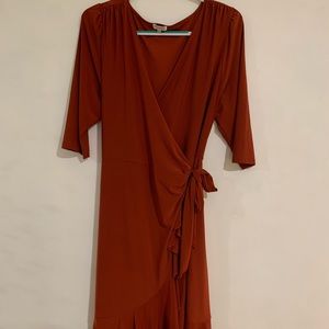 NWOT KIYONNA WRAP DRESS SIZE 2X